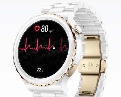 Monitorowanie EKG i ciśnienia krwi w zegarkach Huawei