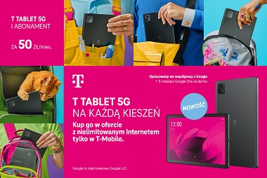 Premierowe smartfony T Phone 5G, T Phone Pro 5G i T Tablet 5G od T-Mobile już dostępne w sprzedaży