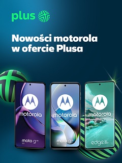 Smartfony  Motorola edge 40 neo, moto g54 5G i moto g84 5G w ofercie Plusa