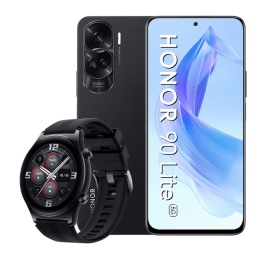 Smartfon HONOR 90 Lite w atrakcyjnym zestawie z zegarkiem HONOR Watch GS 3