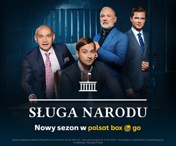 Drugi sezon serialu ,,Sługa narodu” od dzisiaj w serwisie Polsat Box Go