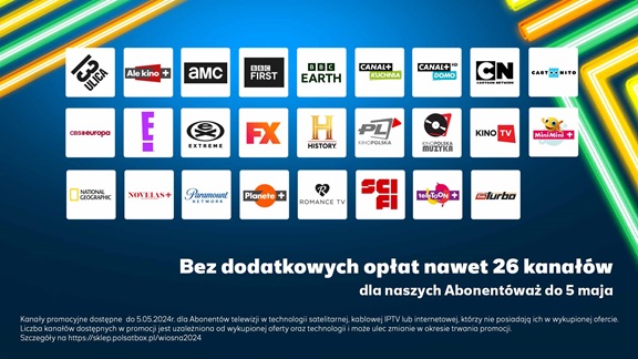 Otwarte okno na 26 kanałów w Polsat Box